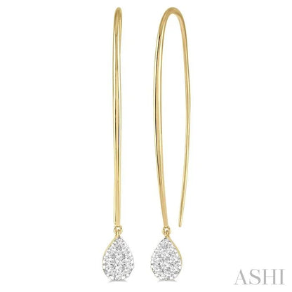 Pear Shape Lovebright Essential Diamond Earrings