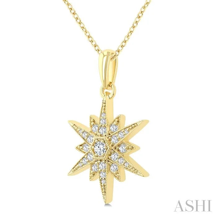 Star Diamond Fashion Pendant