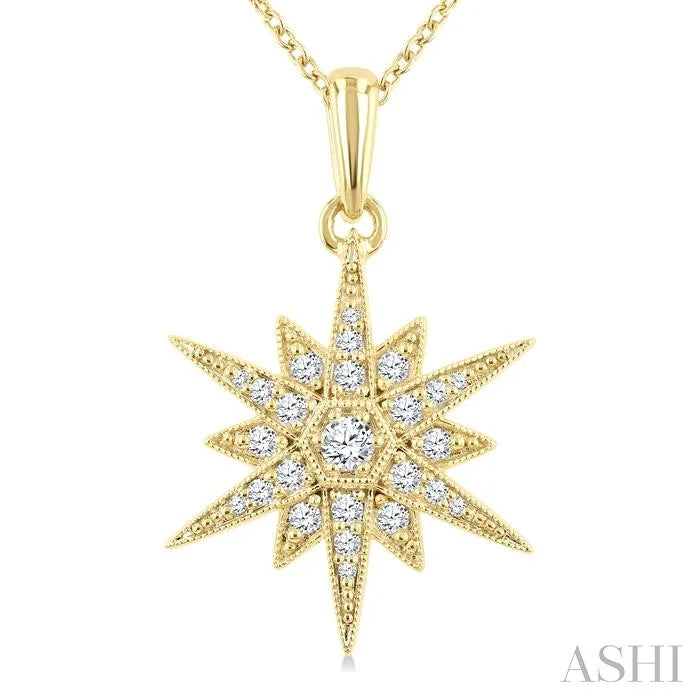 Star Diamond Fashion Pendant