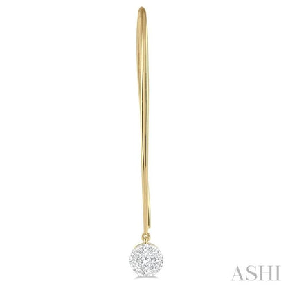 Round Shape Lovebright Essential Diamond Earrings