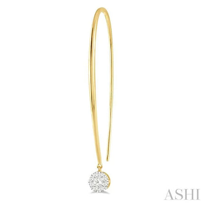 Round Shape Lovebright Essential Diamond Earrings