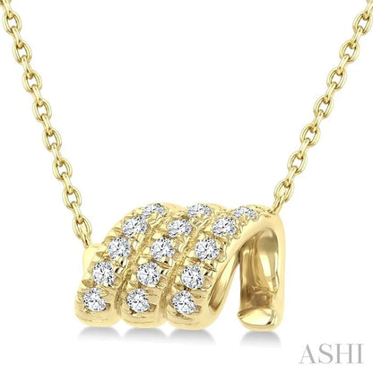 Twine Diamond Fashion Pendant