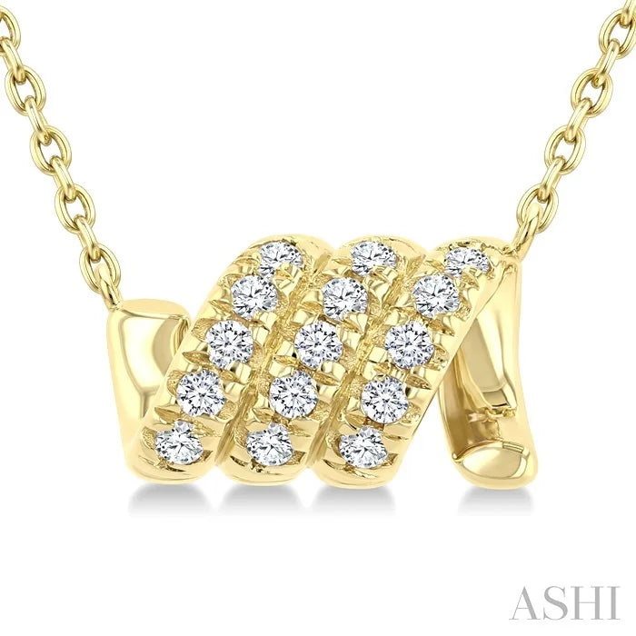 Twine Diamond Fashion Pendant