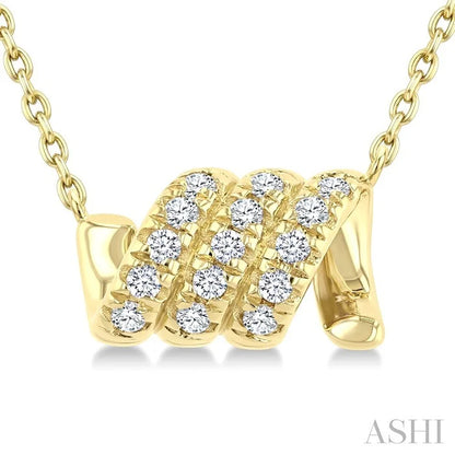 Twine Diamond Fashion Pendant