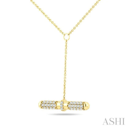 T-Bar Diamond Fashion Necklace