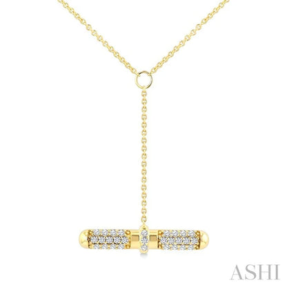 T-Bar Diamond Fashion Necklace
