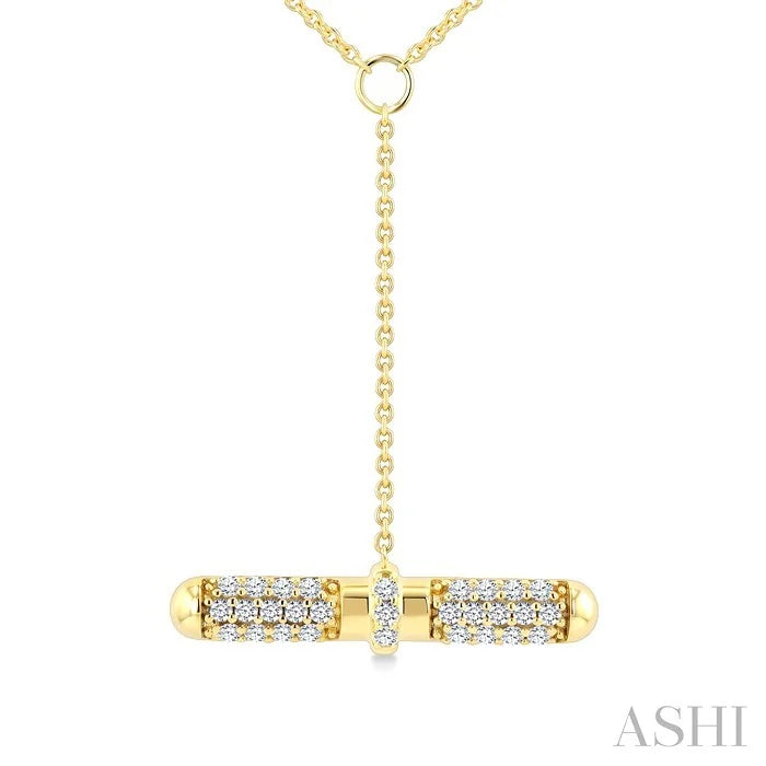 T-Bar Diamond Fashion Necklace