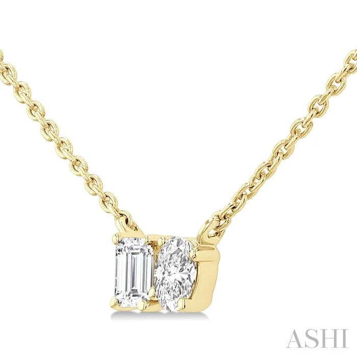 Toi Et Moi Diamond Fashion Pendant