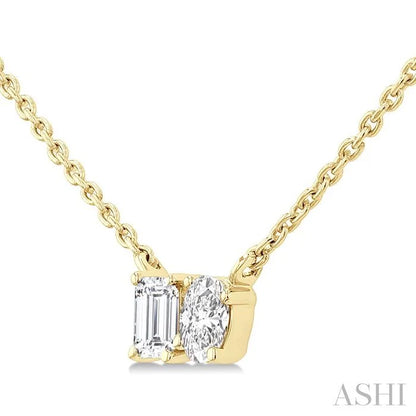 Toi Et Moi Diamond Fashion Pendant