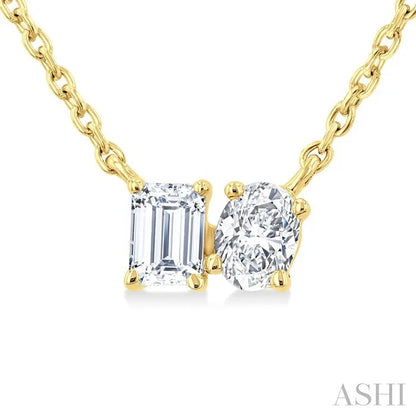 Toi Et Moi Diamond Fashion Pendant