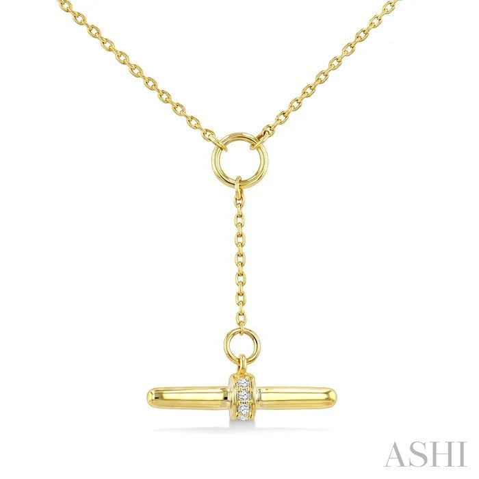 T-Bar Diamond Fashion Necklace
