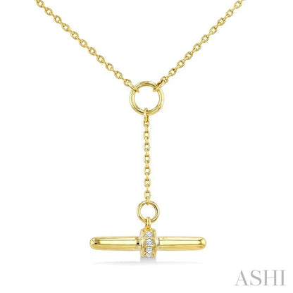T-Bar Diamond Fashion Necklace
