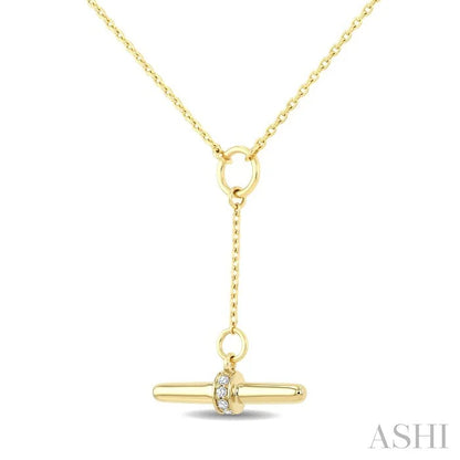T-Bar Diamond Fashion Necklace