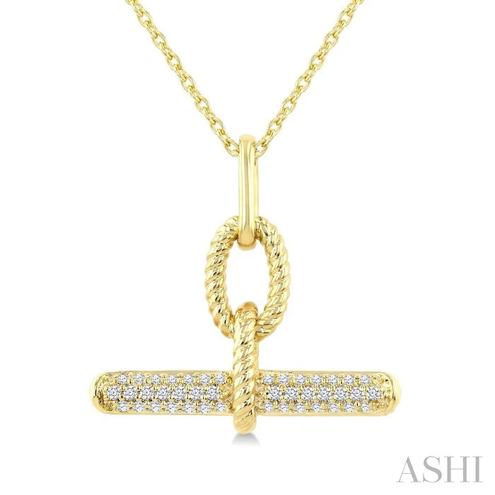 T-Bar Diamond Fashion Pendant