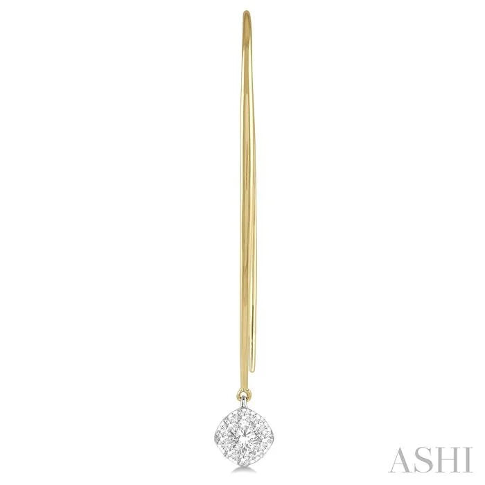 Cushion Shape Lovebright Essential Diamond Earrings