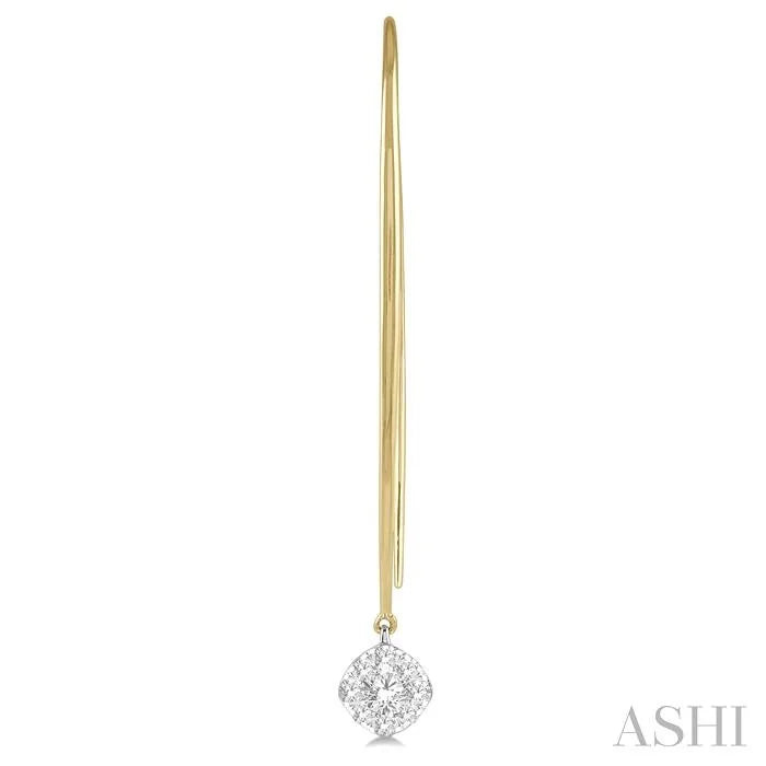 Cushion Shape Lovebright Essential Diamond Earrings