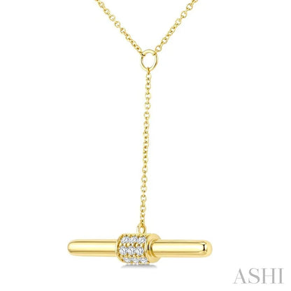 T-Bar Diamond Fashion Necklace