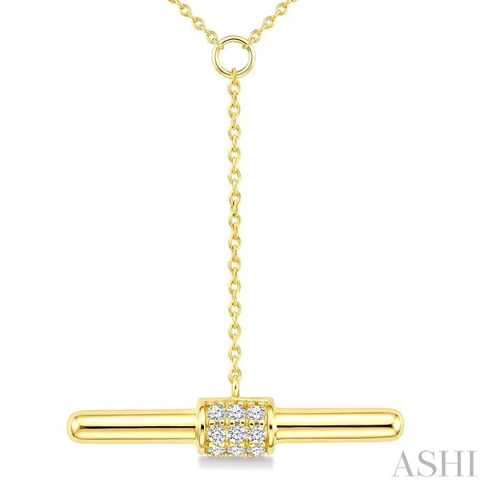 T-Bar Diamond Fashion Necklace