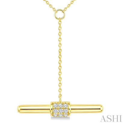 T-Bar Diamond Fashion Necklace
