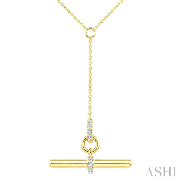 T-Bar Diamond Fashion Necklace