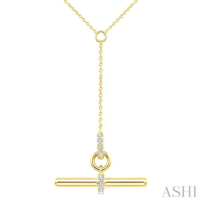 T-Bar Diamond Fashion Necklace