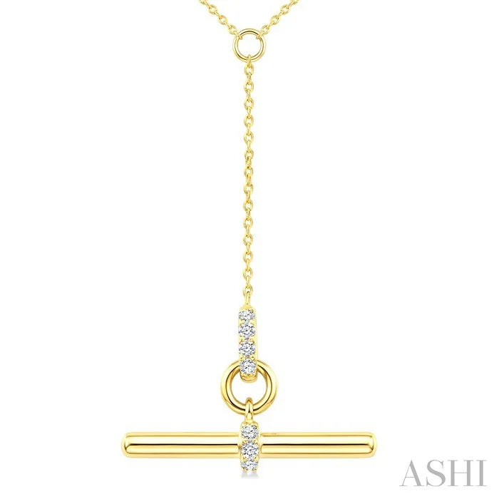 T-Bar Diamond Fashion Necklace