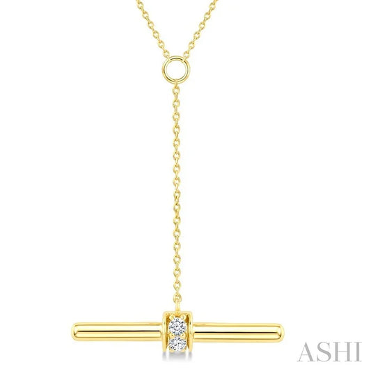 T-Bar Diamond Fashion Necklace