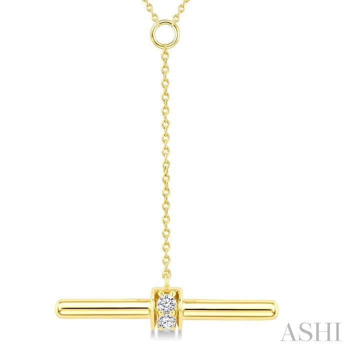 T-Bar Diamond Fashion Necklace