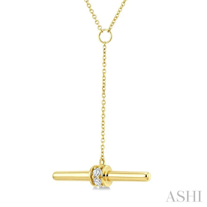 T-Bar Diamond Fashion Necklace