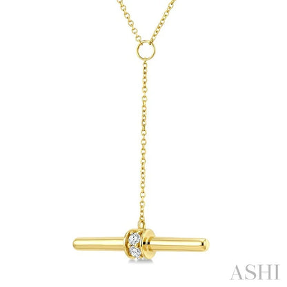 T-Bar Diamond Fashion Necklace