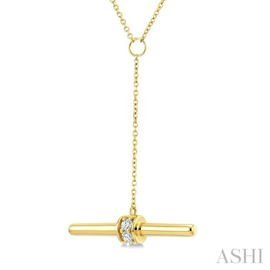 T-Bar Diamond Fashion Necklace