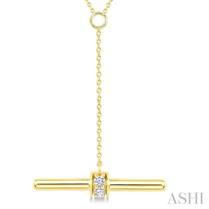 T-Bar Diamond Fashion Necklace
