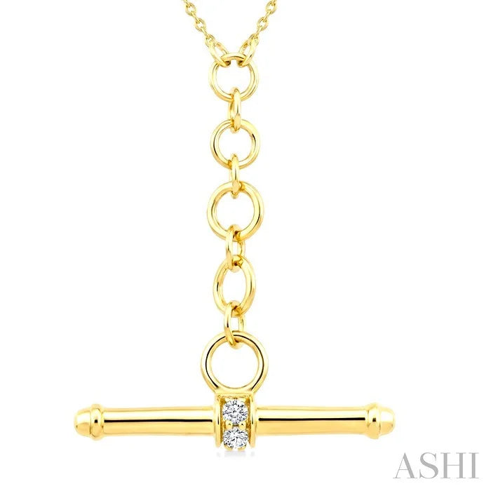 T-Bar Diamond Fashion Necklace