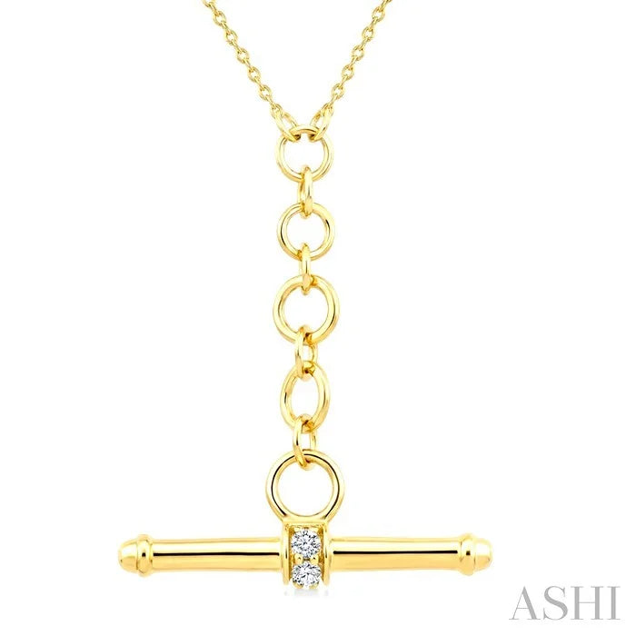 T-Bar Diamond Fashion Necklace