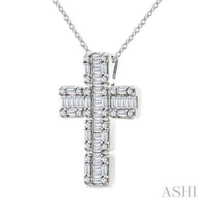 Cross Fusion Diamond Fashion Pendant
