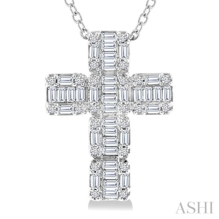 Cross Fusion Diamond Fashion Pendant