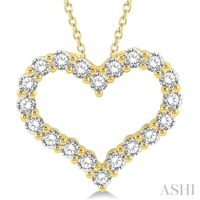 Heart Shape Diamond Fashion Pendant