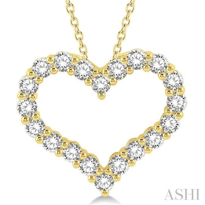 Heart Shape Diamond Fashion Pendant
