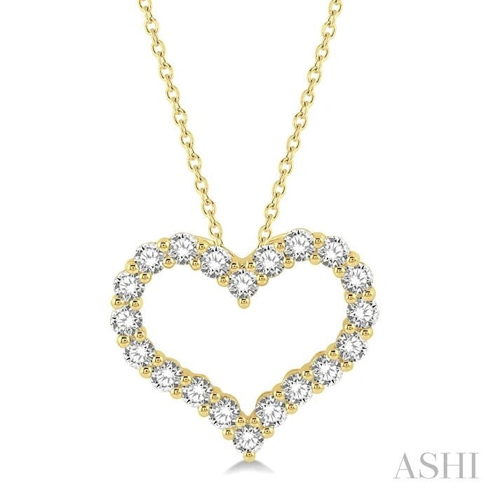 Heart Shape Diamond Fashion Pendant