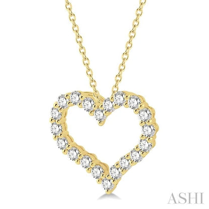Heart Shape Diamond Fashion Pendant