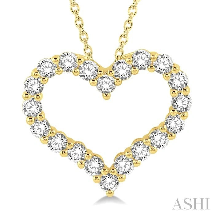 Heart Shape Diamond Fashion Pendant