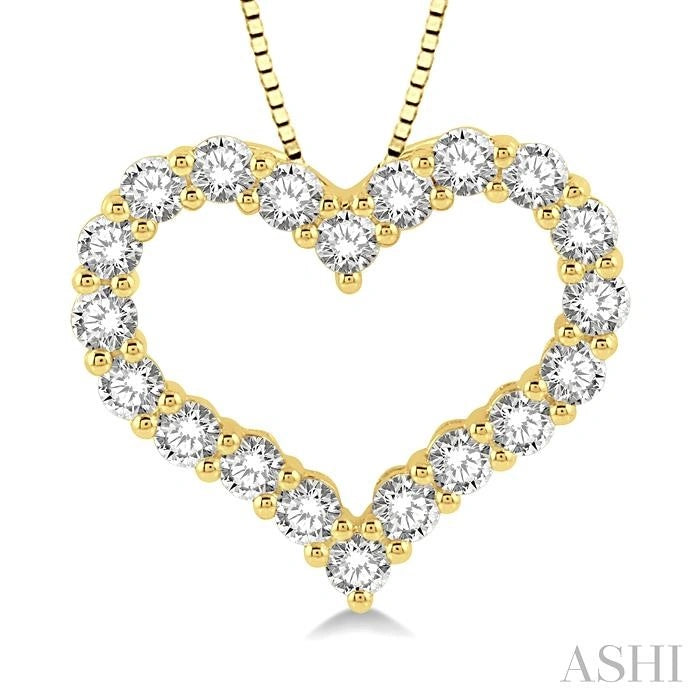 Heart Shape Diamond Fashion Pendant