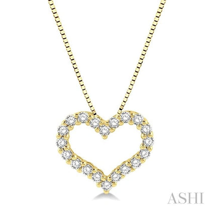 Heart Shape Diamond Fashion Pendant