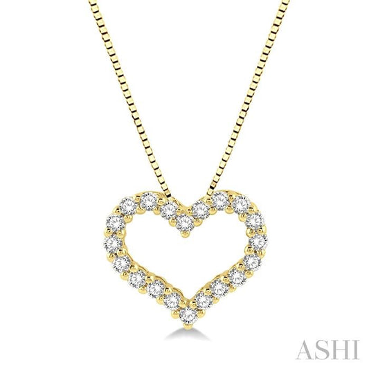 Heart Shape Diamond Fashion Pendant