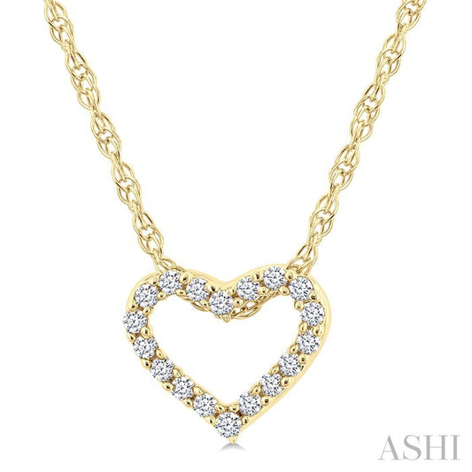 Heart Shape Diamond Fashion Pendant