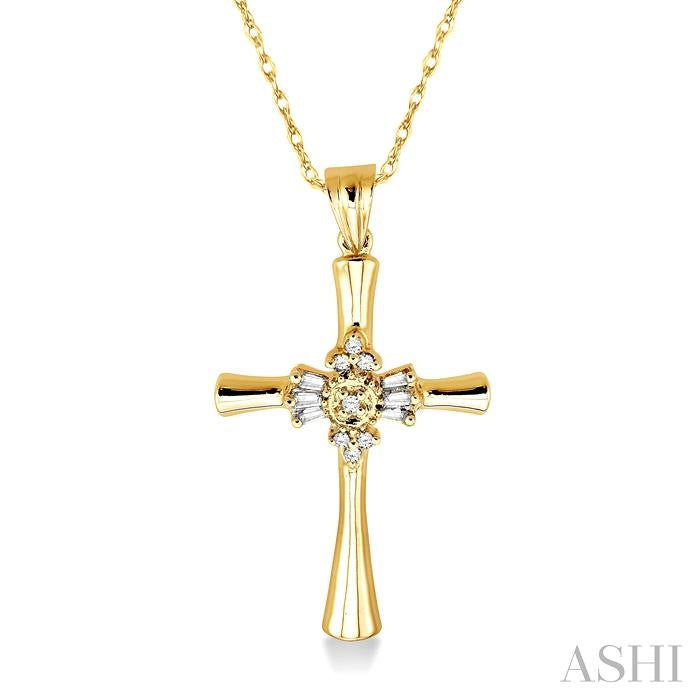 Cross Diamond Fashion Pendant