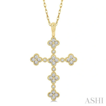 Cross Diamond Fashion Pendant