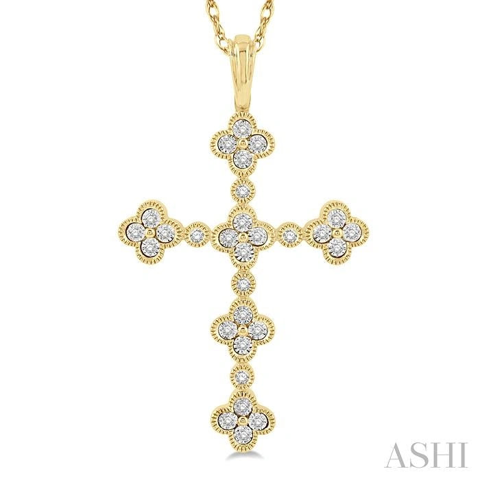 Cross Diamond Fashion Pendant