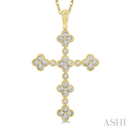 Cross Diamond Fashion Pendant