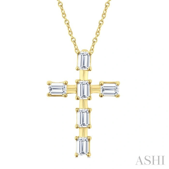 Cross Diamond Fashion Pendant